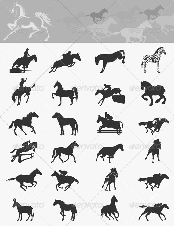 Collection of horses4