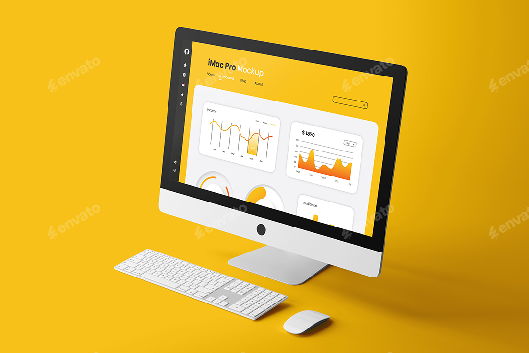 Imac Menu Screen iMac Screen Mockup Sets, Graphics | GraphicRiver