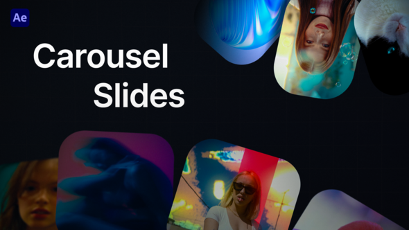 Carousel Slides Elements template preview