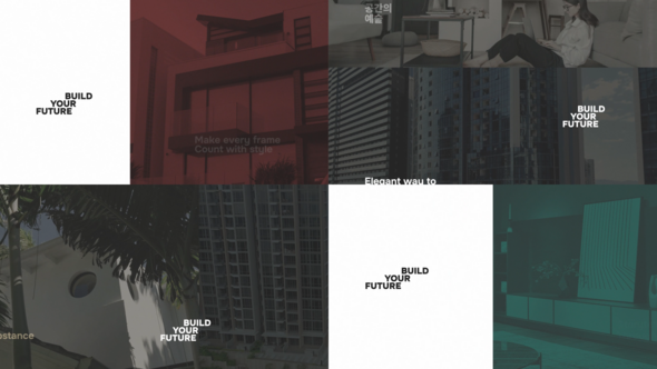 Real Estate for After Effects Openers template preview