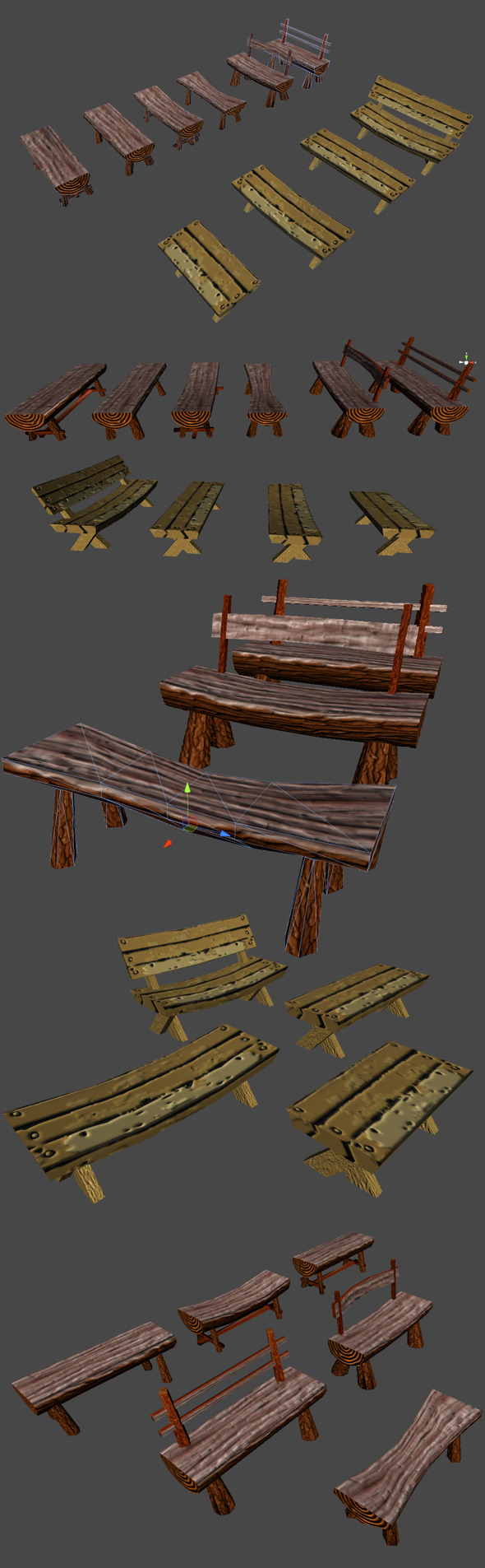 Benches - 3Docean 5429207