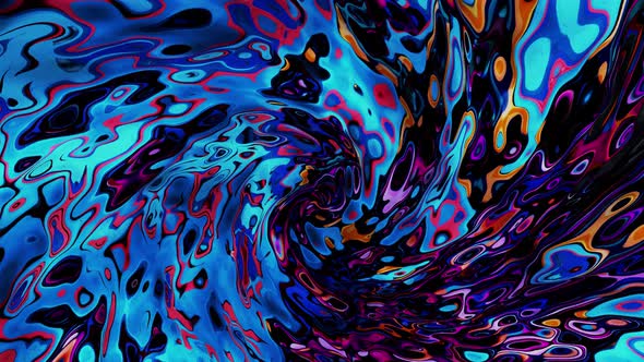 Fluid Art Colorful Illusion 4K alt