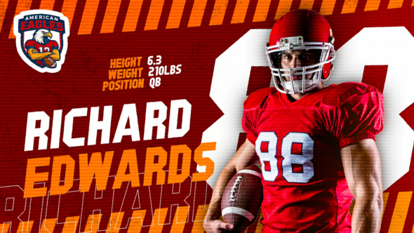 Sport Player Introducing Openers template preview