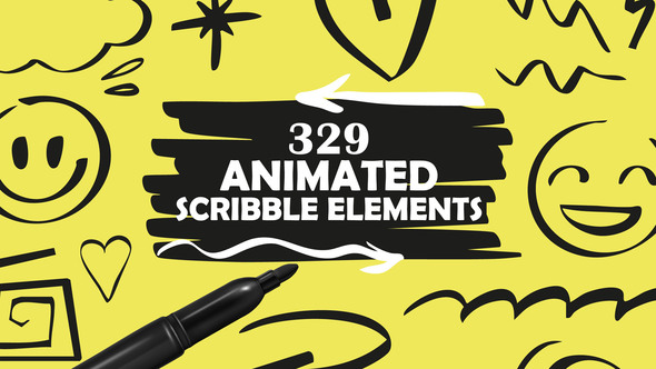 Scribble Elements Elements template preview