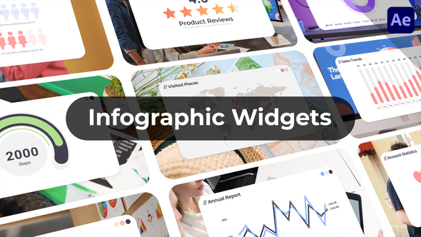 Infographic Widgets Infographics template preview