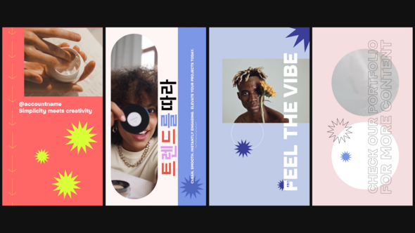 Clear And Smooth Vertical Social Media Stories for After Effects Product Promo template preview