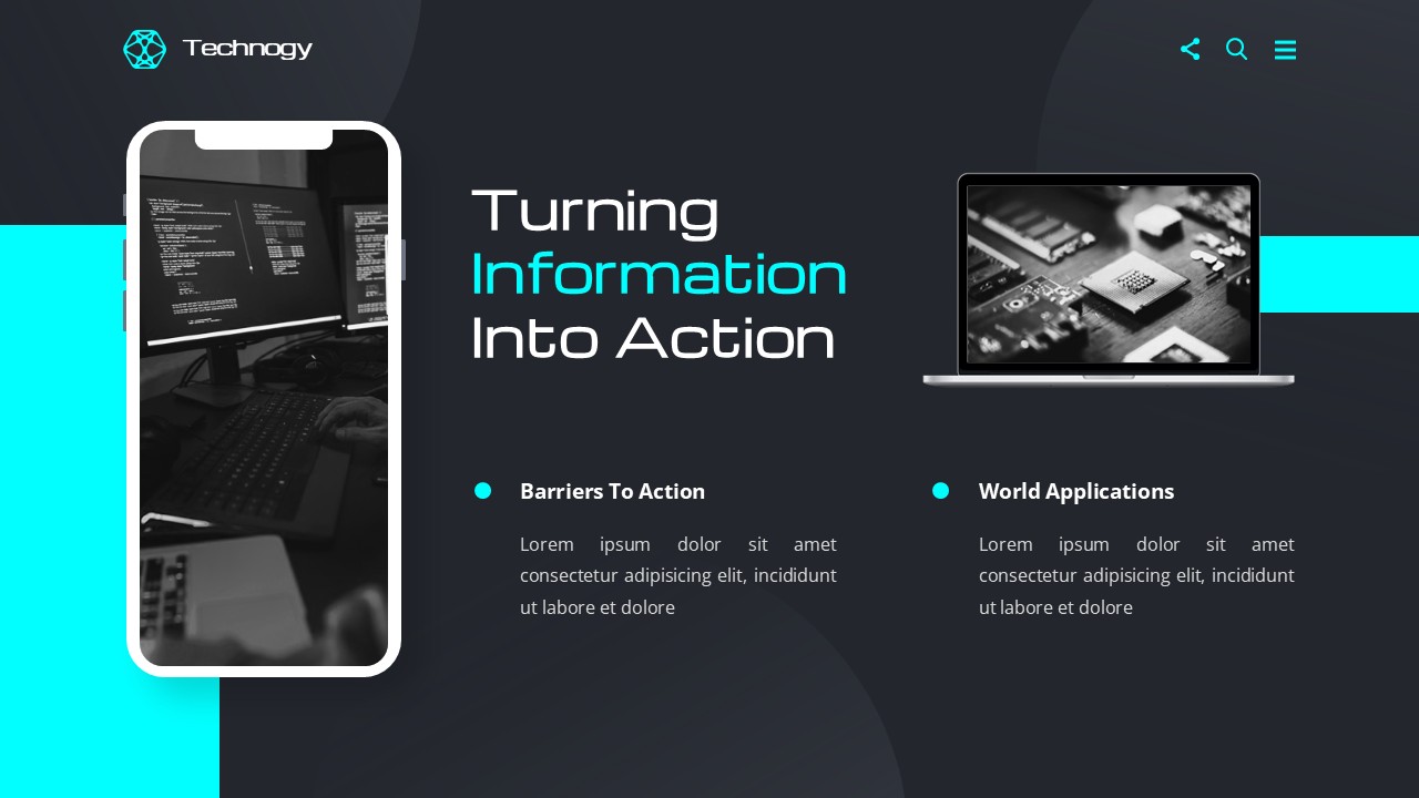 Technology Presentation Template, Presentation Templates | GraphicRiver