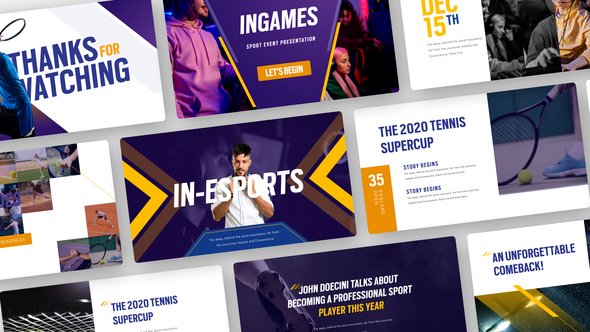 Sport Event Promo Product Promo template preview