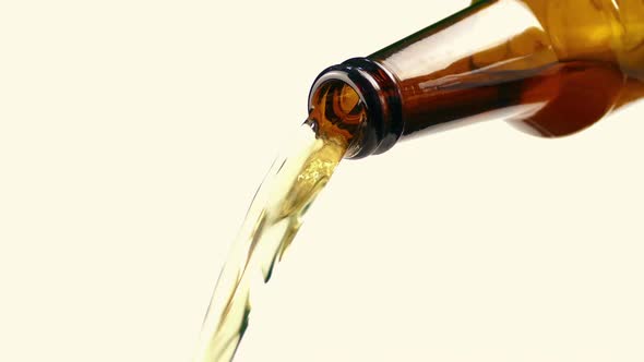 Beer Bottle Pours Closeup 2 Versions alt