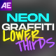 Neon Graffiti Lower Thirds / AE Neon Graffiti Lower Thirds / AE - VideoHive Item for Sale