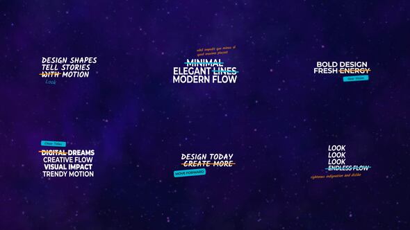 Text Animation V1.0 | AE Titles template preview