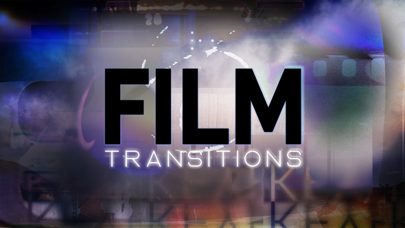 Film Transitions 4K Elements template preview