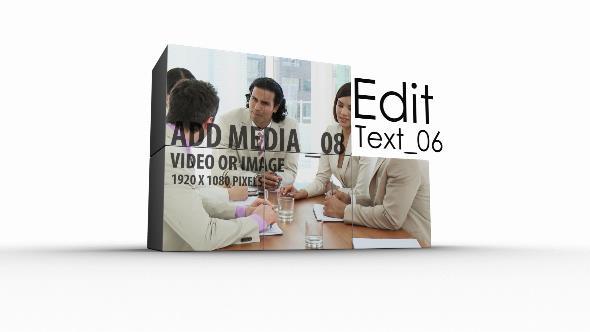 Flipping Cubes - VideoHive 5431572