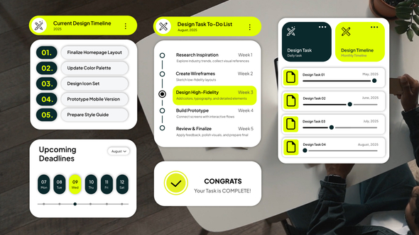 Progress Infographic Infographics template preview