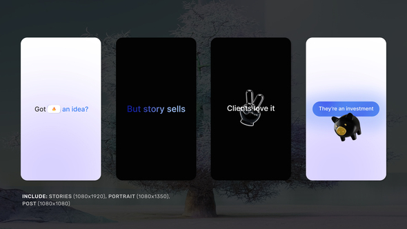 Vertical Digital Promo Openers template preview