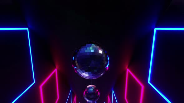Disco Ball 01 4k 