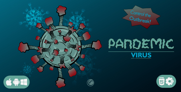 Pandemic Virus - HTML5 Game Template