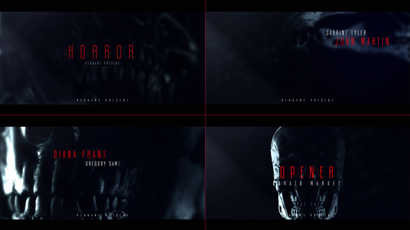 Movies Titles Openers template preview