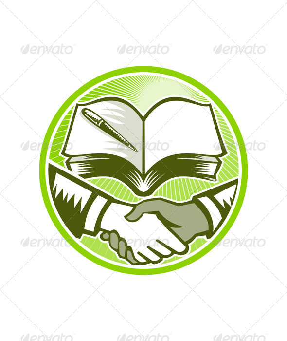 Book Pen Quill Logo Image Stock Photo by ©Omarok1 551246336