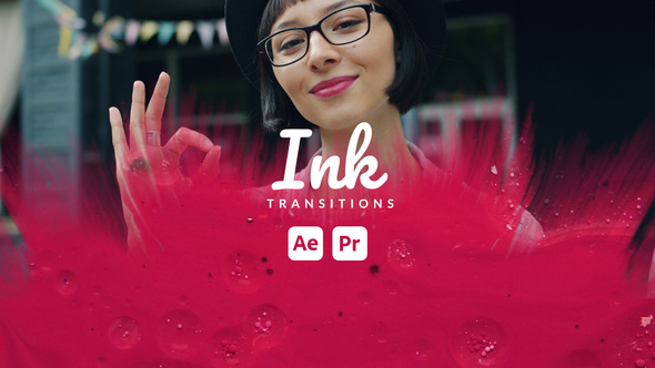 Ink Transitions Elements template preview