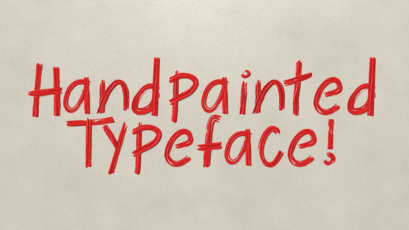 Rindle - Handpainted Typeface Titles template preview