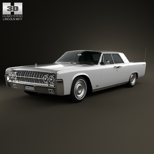 Lincoln Continental sedan 1962 - 3DOcean Item for Sale