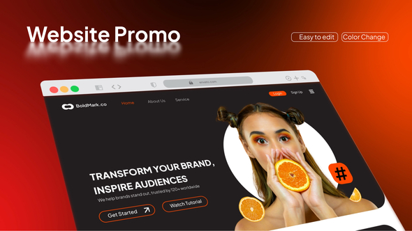 Website Promo Openers template preview