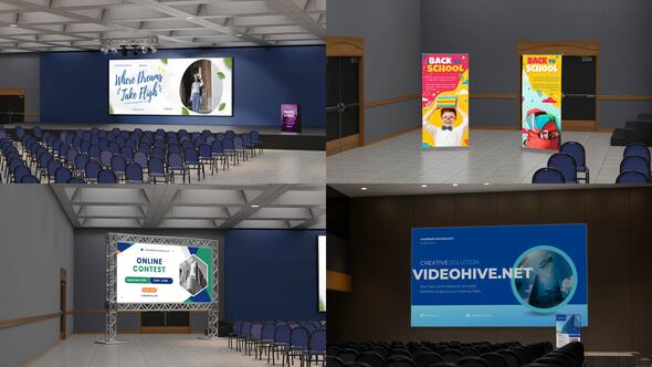 Meeting Room Banner Product Promo template preview