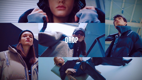 Rhythmic Multiscreen Opener Openers template preview