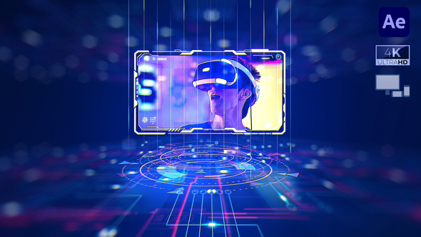 High Technology Digital Opener Openers template preview