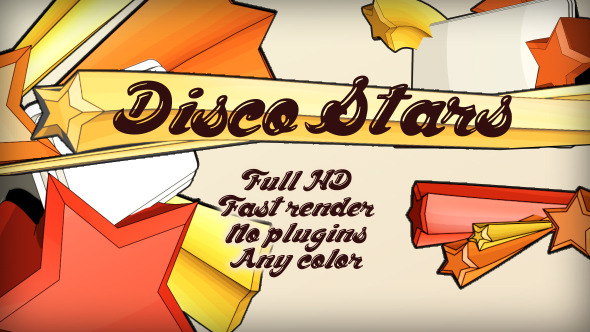 Disco Stars 3D - VideoHive 5390142