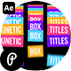 Kinetic Box Titles - VideoHive Item for Sale