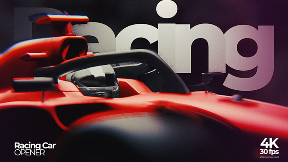 Racing Car Opener Openers template preview