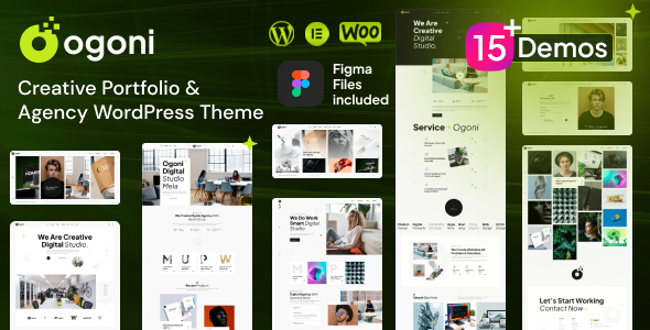 Ogoni – Creative Portfolio & Agency WordPress Theme