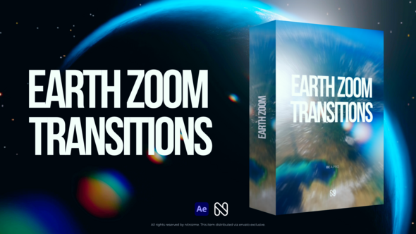 Earth Zoom Transitions Elements template preview
