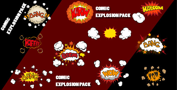 Comic Explosion Pack