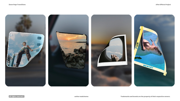 Page Transition - Zoom Transition Elements template preview