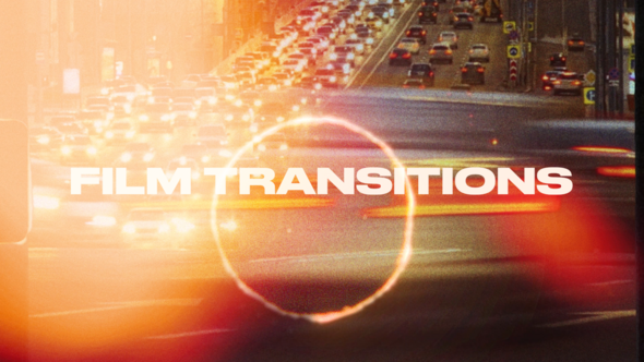 Film Transitions Elements template preview