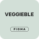 Veggieble – Healthy Food Catering Website UI Figma Template