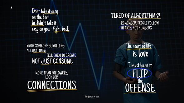 Text Quotes  AE Titles template preview