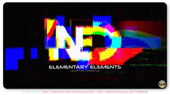 Elementary Elements - Draft Logo Animation Logo Stings template preview