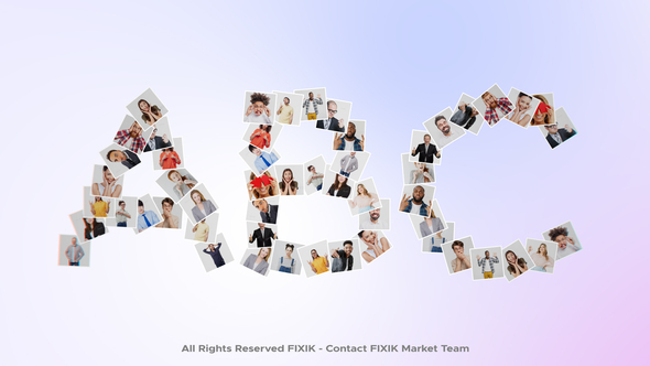 Collage Typeface | After Effects Titles template preview