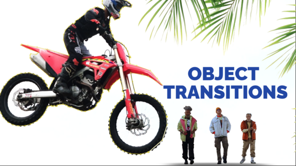 Object Transitions Elements template preview