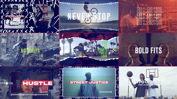 Stomp Beats Openers template preview