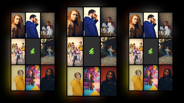 Splitscreen Instagram Opener | Vertical Version Openers template preview