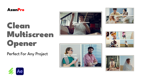 Clean Multiscreen Opener Openers template preview