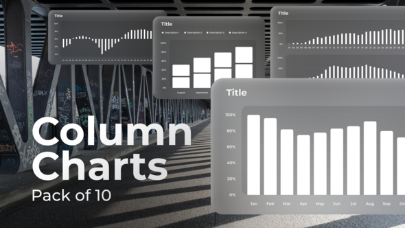 Column Charts Infographics template preview