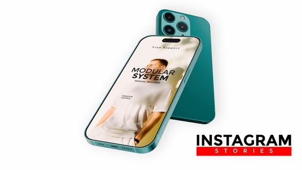 Instagram Video Displays template preview