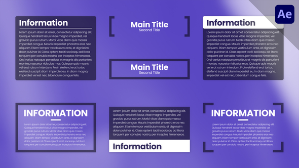 Text Box Elements template preview