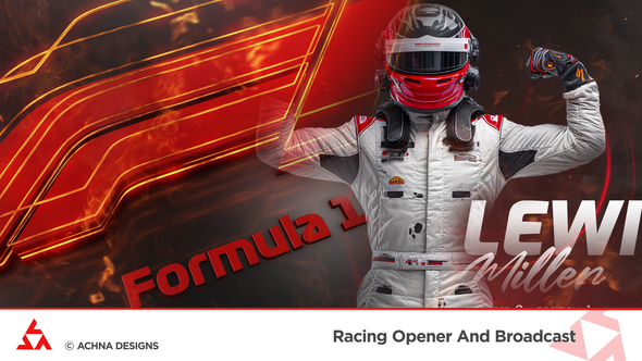 Racing Opener And Broadcast broadcast-packages template preview